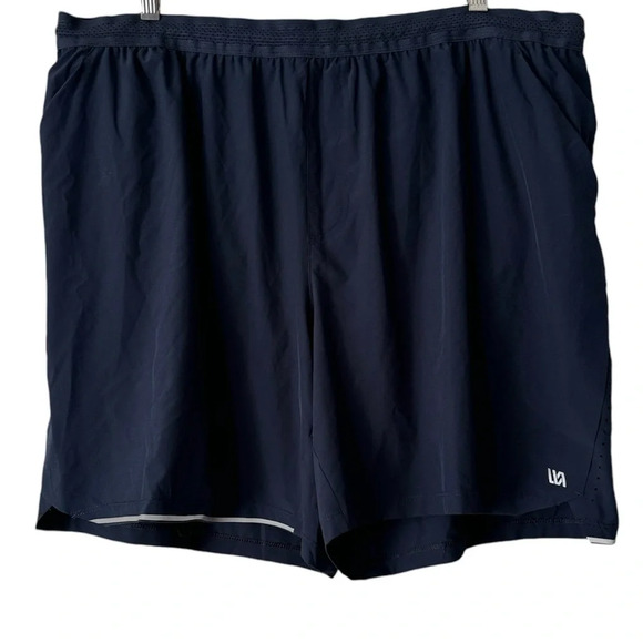 3/$30 VRST Men's Enthusiast Run Shorts 7" Dark Ardosia Slate Gym Training XXL - Picture 2 of 6